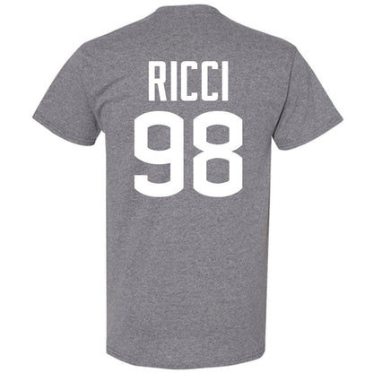 UConn - NCAA Football : Leo Ricci - Sports Shersey T-Shirt-1