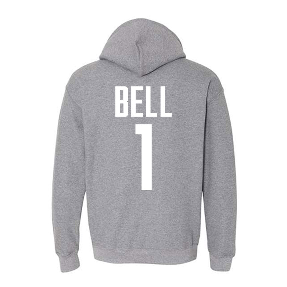 UConn - NCAA Football : Skyler Bell - Sports Shersey Hooded Sweatshirt-1