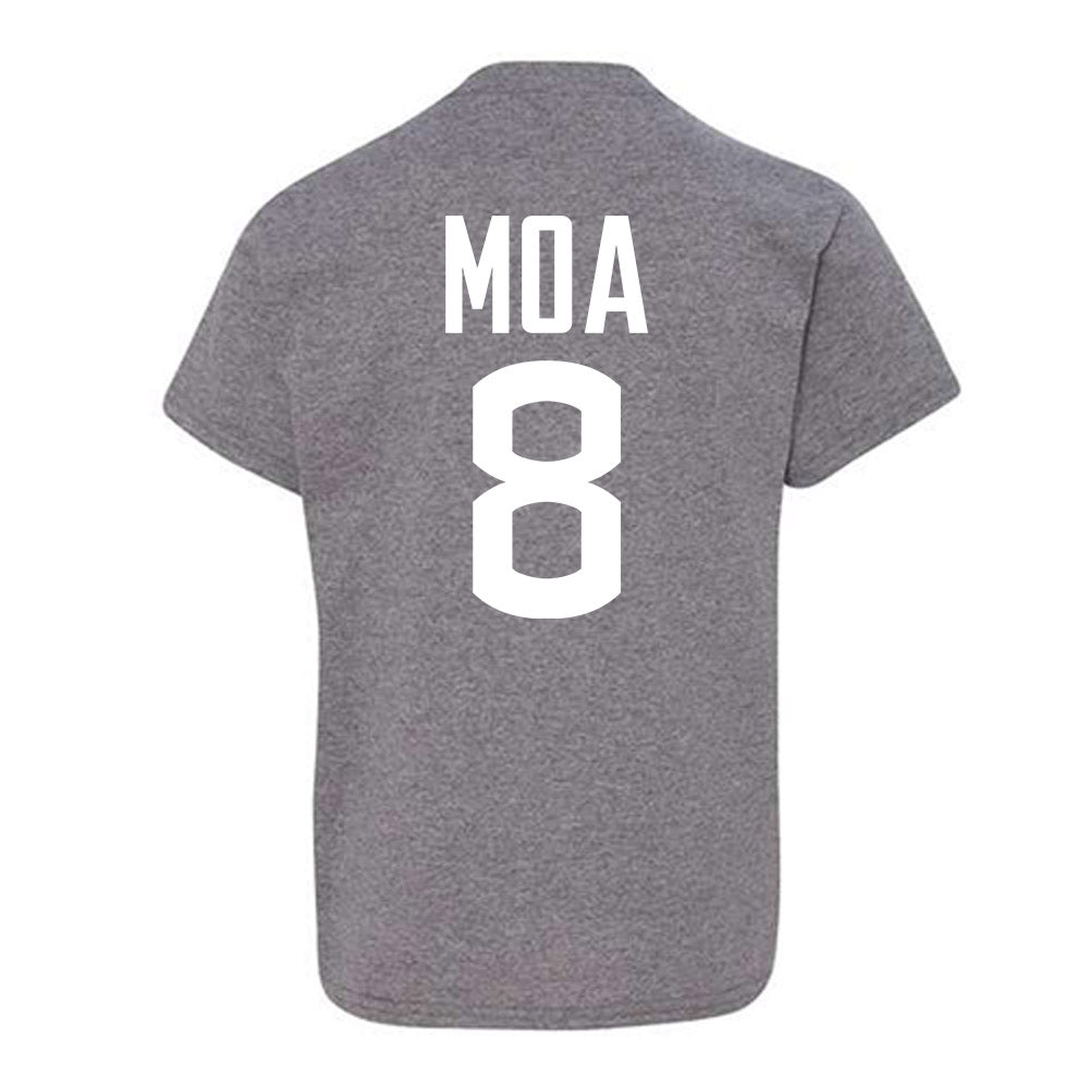 UConn - NCAA Football : Sione Moa - Sports Shersey Youth T-Shirt-1