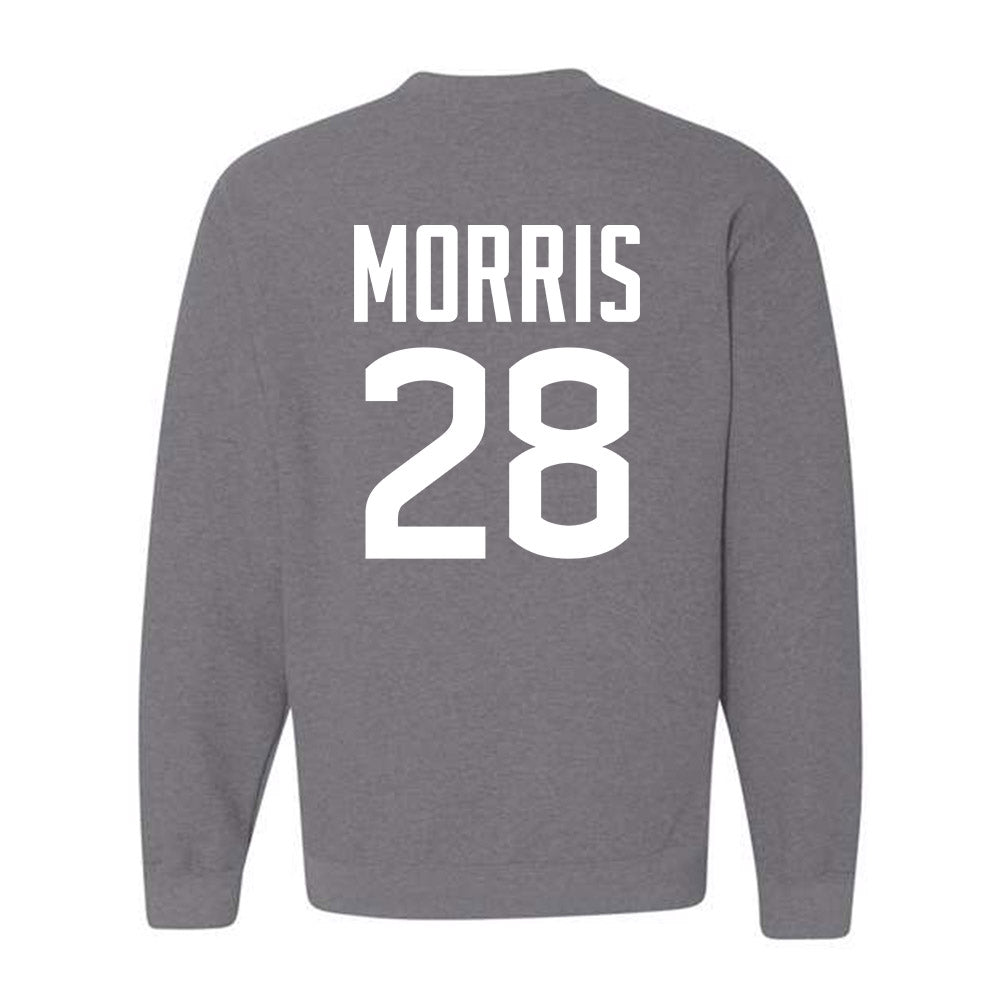 UConn - NCAA Football : Jon Morris - Sports Shersey Crewneck Sweatshirt