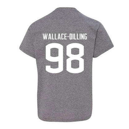 UConn - NCAA Football : Nathaniel Wallace-Dilling - Sports Shersey Youth T-Shirt-1