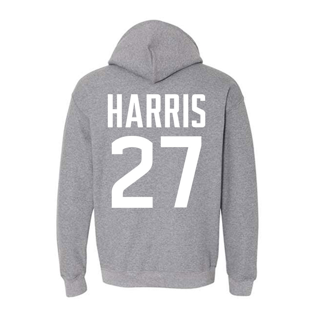 UConn - NCAA Football : Antoineo Harris - Sports Shersey Hooded Sweatshirt-1