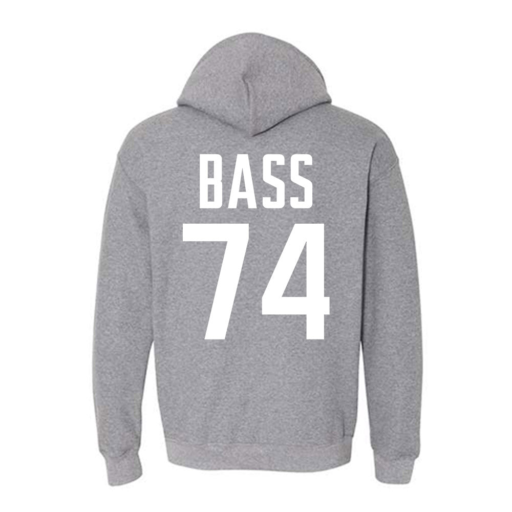 UConn - NCAA Football : Jayden Bass - Hooded Sweatshirt