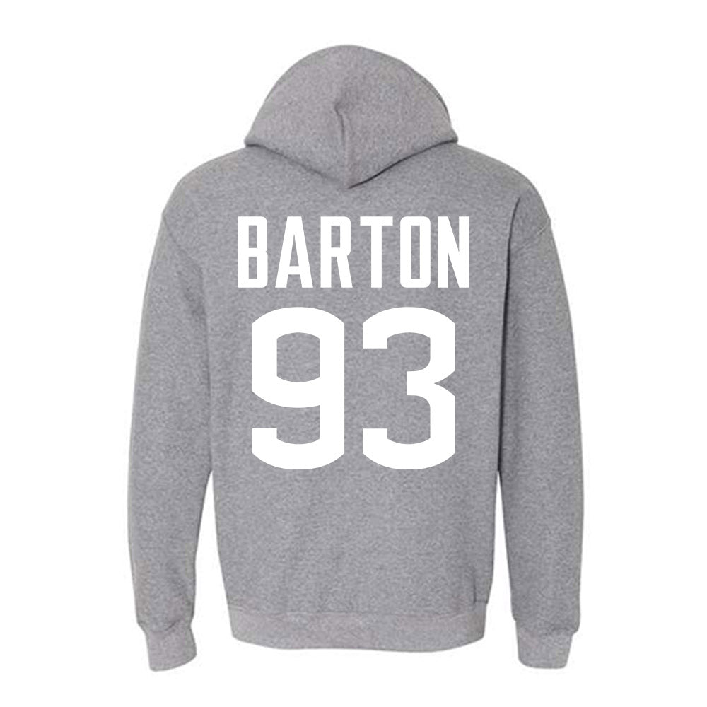 UConn - NCAA Football : Jack Barton - Hooded Sweatshirt