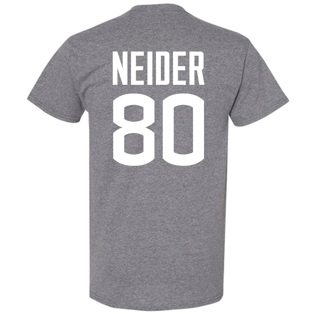 UConn - NCAA Football : John Neider - Sports Shersey T-Shirt-1