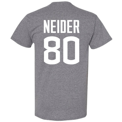 UConn - NCAA Football : John Neider - Sports Shersey T-Shirt-1