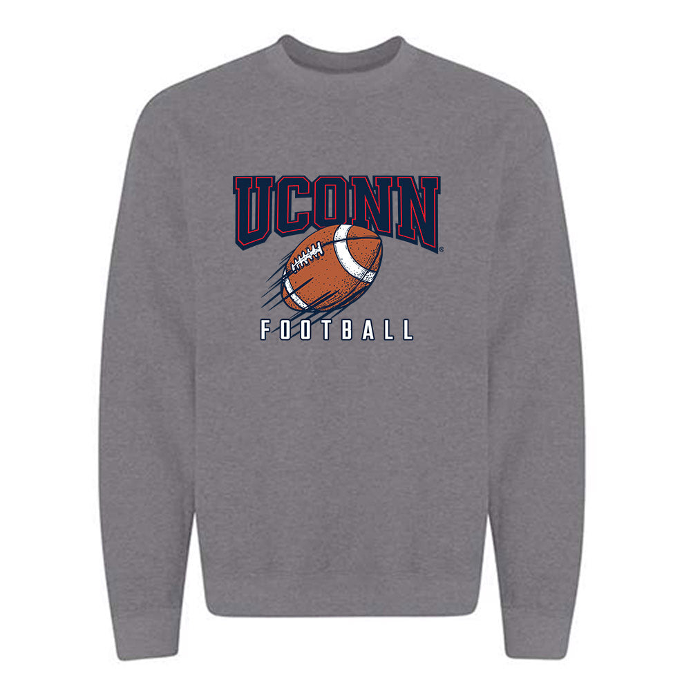 UConn - NCAA Football : Charles Johnson - Sports Shersey Crewneck Sweatshirt-0