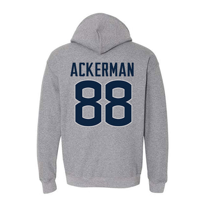 UConn - NCAA Football : Cooper Ackerman - Hooded Sweatshirt