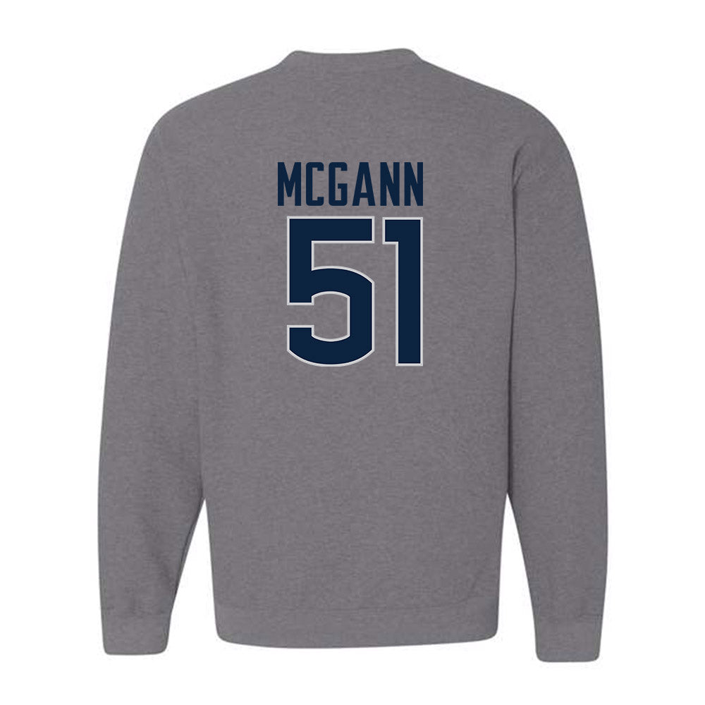 UConn - NCAA Football : Joe McGann - Sports Shersey Crewneck Sweatshirt-1