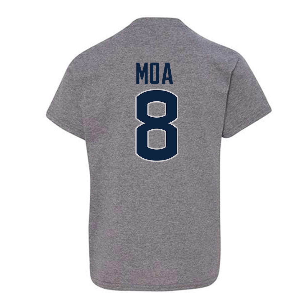 UConn - NCAA Football : Sione Moa - Sports Shersey Youth T-Shirt-1
