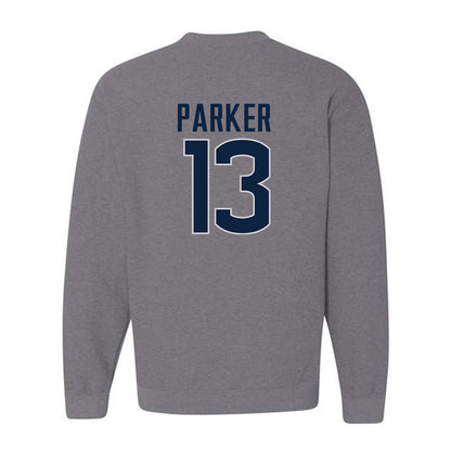 UConn - NCAA Football : Chris Parker - Sports Shersey Crewneck Sweatshirt-1