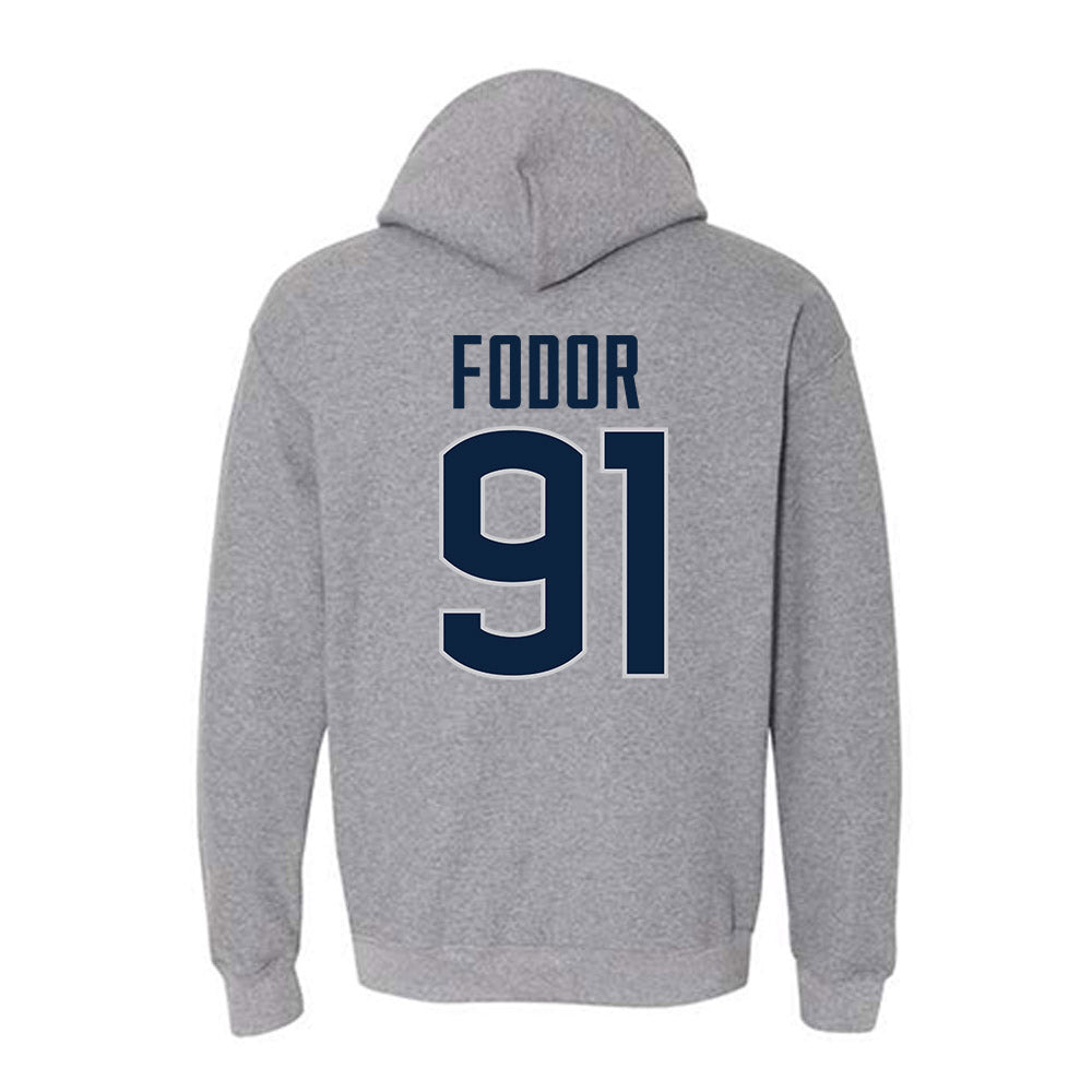 UConn - NCAA Football : Brady Fodor - Sports Shersey Hooded Sweatshirt