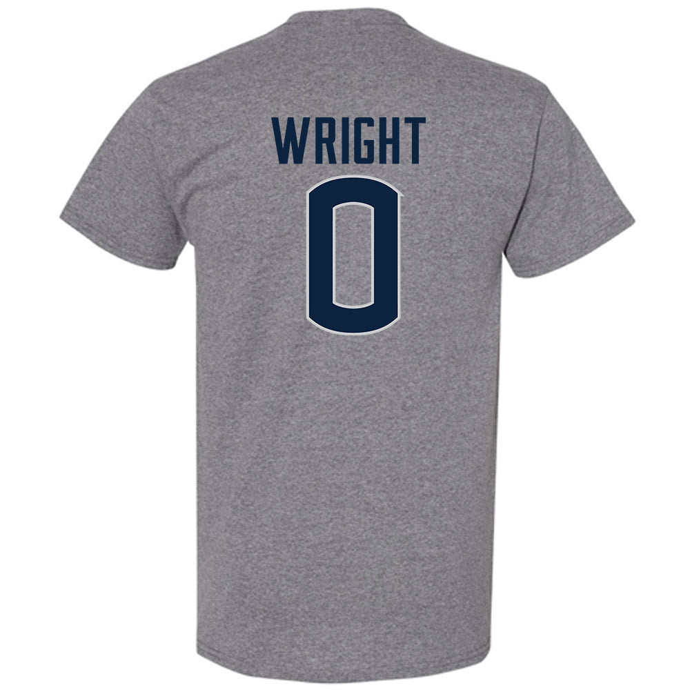 UConn - NCAA Football : Jordan Wright - Sports Shersey T-Shirt-1