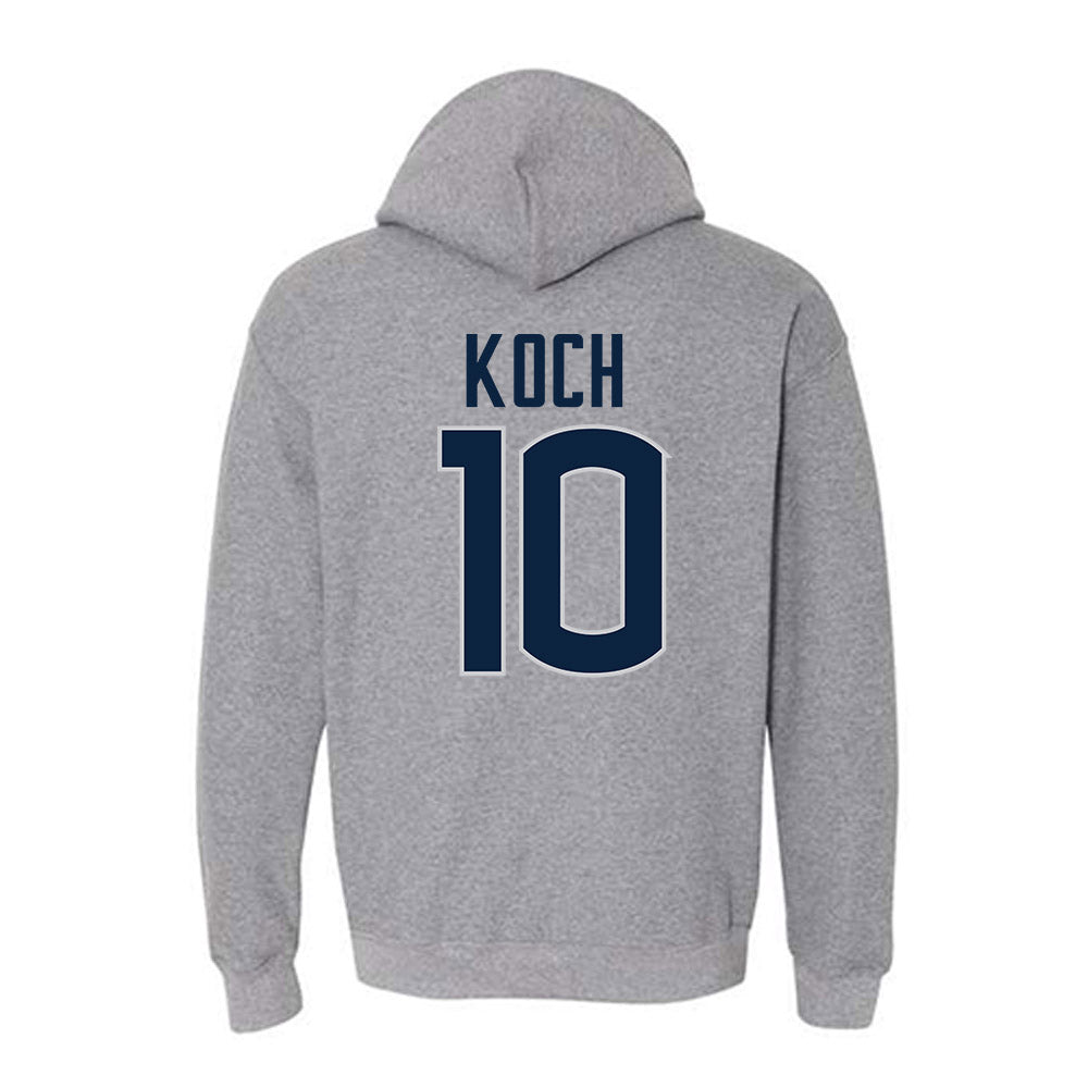 UConn - NCAA Football : Griffin Koch - Sports Shersey Hooded Sweatshirt-1
