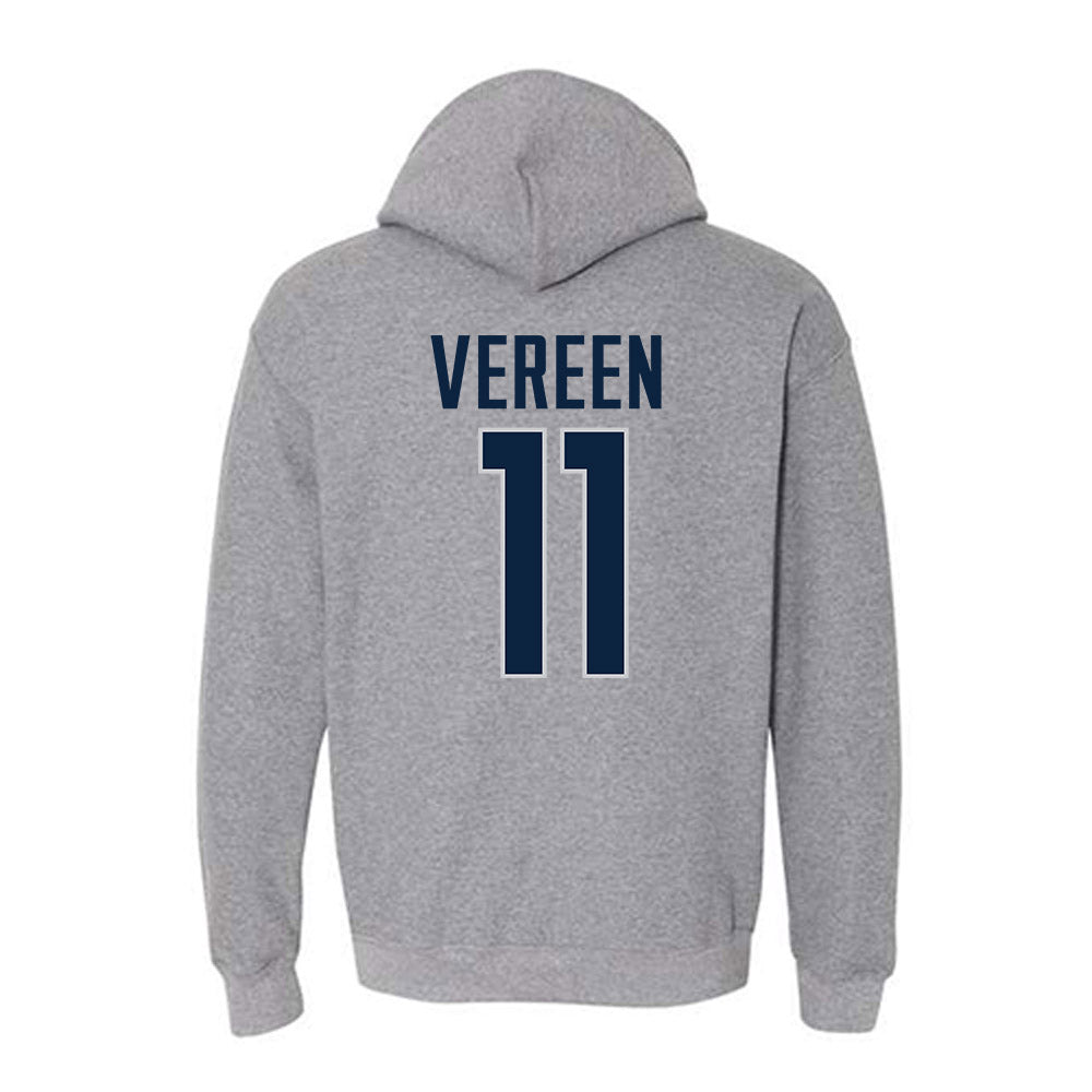 UConn - NCAA Football : Javonte Vereen - Sports Shersey Hooded Sweatshirt-1