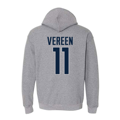 UConn - NCAA Football : Javonte Vereen - Sports Shersey Hooded Sweatshirt-1