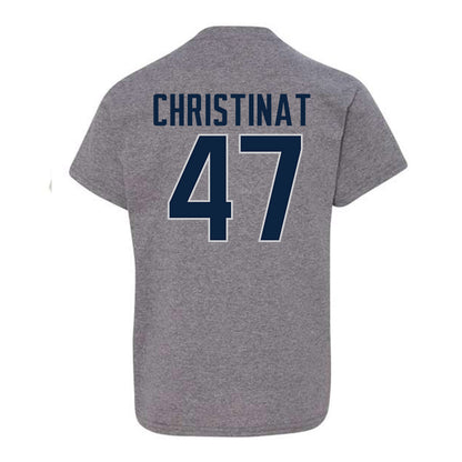 UConn - NCAA Football : Zachary Christinat - Sports Shersey Youth T-Shirt