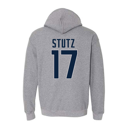 UConn - NCAA Football : Connor Stutz - Hooded Sweatshirt