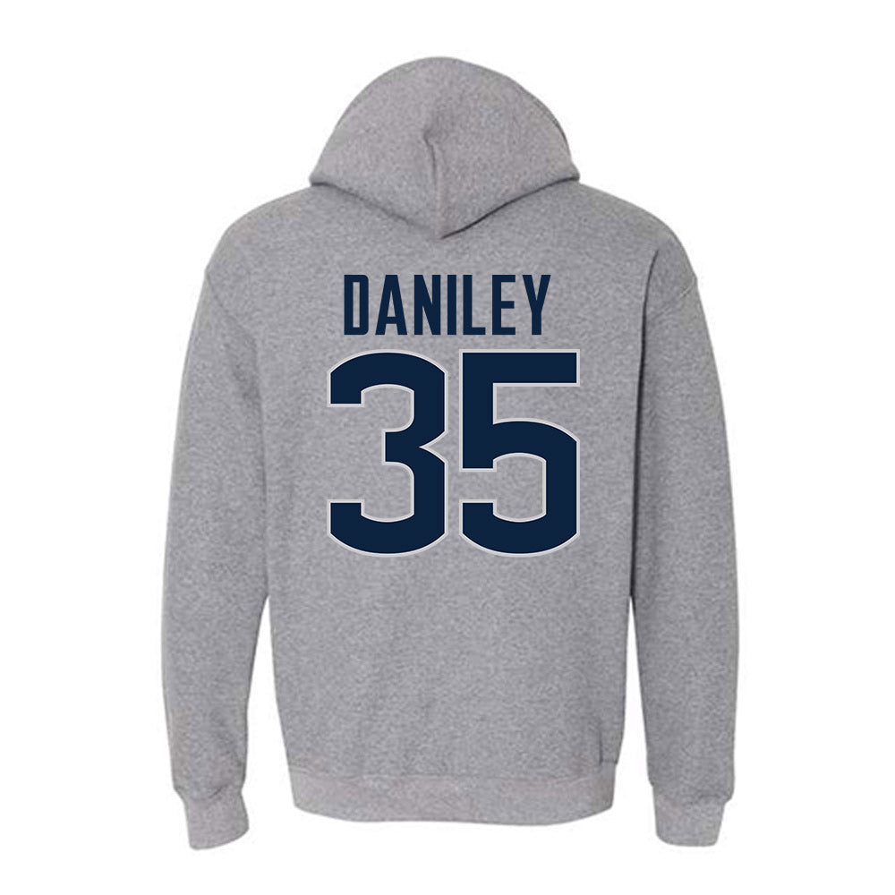 UConn - NCAA Football : Frank Daniley - Sports Shersey Hooded Sweatshirt