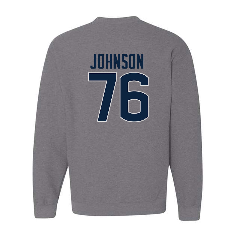 UConn - NCAA Football : Toriyan Johnson - Sports Shersey Crewneck Sweatshirt