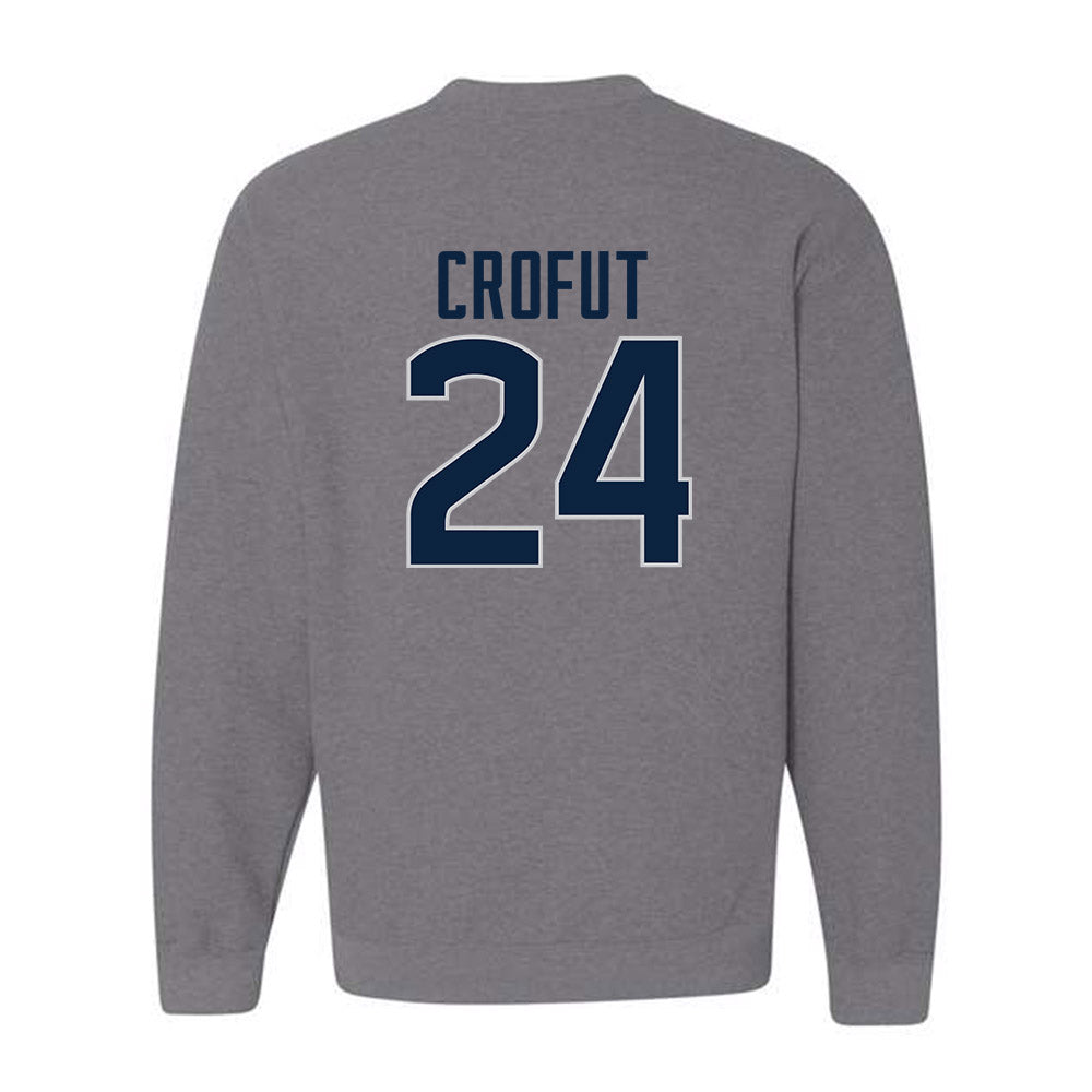 UConn - NCAA Football : Tashi Crofut - Sports Shersey Crewneck Sweatshirt-1