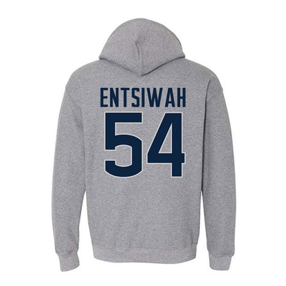 UConn - NCAA Football : Ed Entsiwah - Sports Shersey Hooded Sweatshirt-1