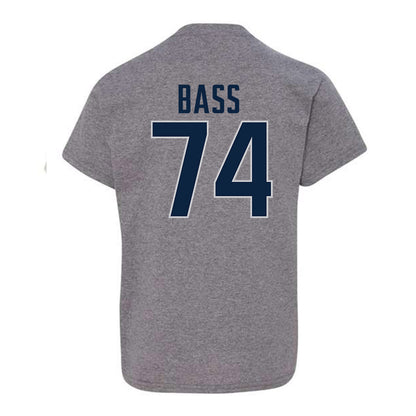 UConn - NCAA Football : Jayden Bass - Youth T-Shirt