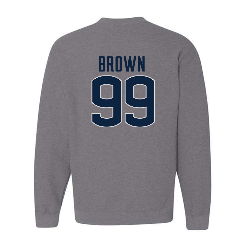 UConn - NCAA Football : Delano Brown - Sports Shersey Crewneck Sweatshirt-1