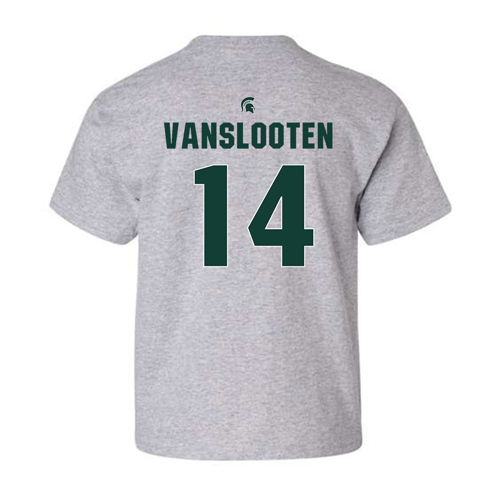 Michigan State - NCAA Women's Basketball : Grace VanSlooten - Sports Shersey Youth T-Shirt