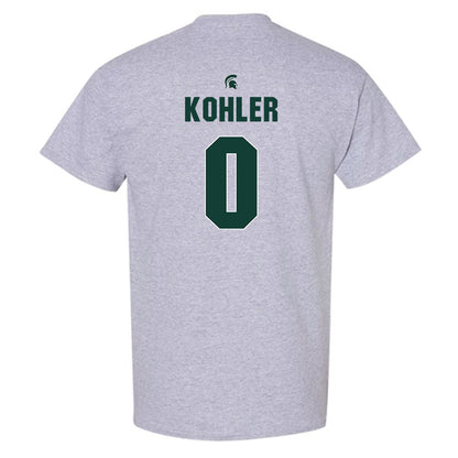 Michigan State - NCAA Men's Basketball : Jaxon Kohler - Sports Shersey T-Shirt-1