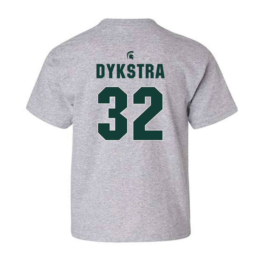 Michigan State - NCAA Women's Basketball : Marah Dykstra - Sports Shersey Youth T-Shirt-1