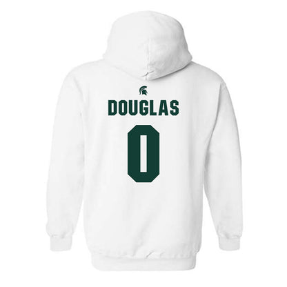 Michigan State - NCAA Women's Basketball : Sinai Douglas - Sports Shersey Hooded Sweatshirt