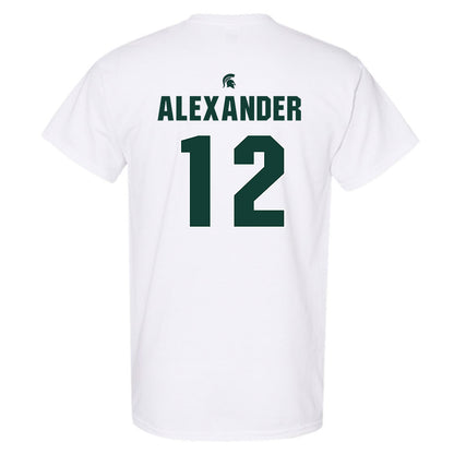 Michigan State - NCAA Women's Basketball : Isa Alexander - Sports Shersey T-Shirt-1
