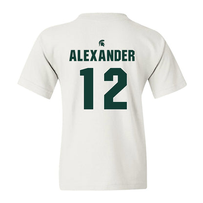 Michigan State - NCAA Women's Basketball : Isa Alexander - Sports Shersey Youth T-Shirt-1