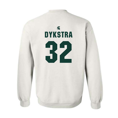 Michigan State - NCAA Women's Basketball : Marah Dykstra - Sports Shersey Crewneck Sweatshirt-1