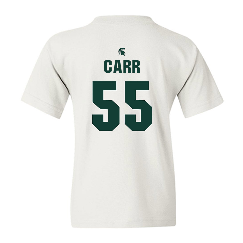 Michigan State - NCAA Men's Basketball : Coen Carr - Sports Shersey Youth T-Shirt-1