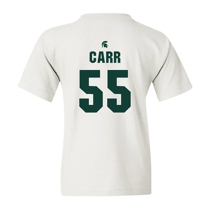 Michigan State - NCAA Men's Basketball : Coen Carr - Sports Shersey Youth T-Shirt-1