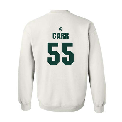 Michigan State - NCAA Men's Basketball : Coen Carr - Sports Shersey Crewneck Sweatshirt-1