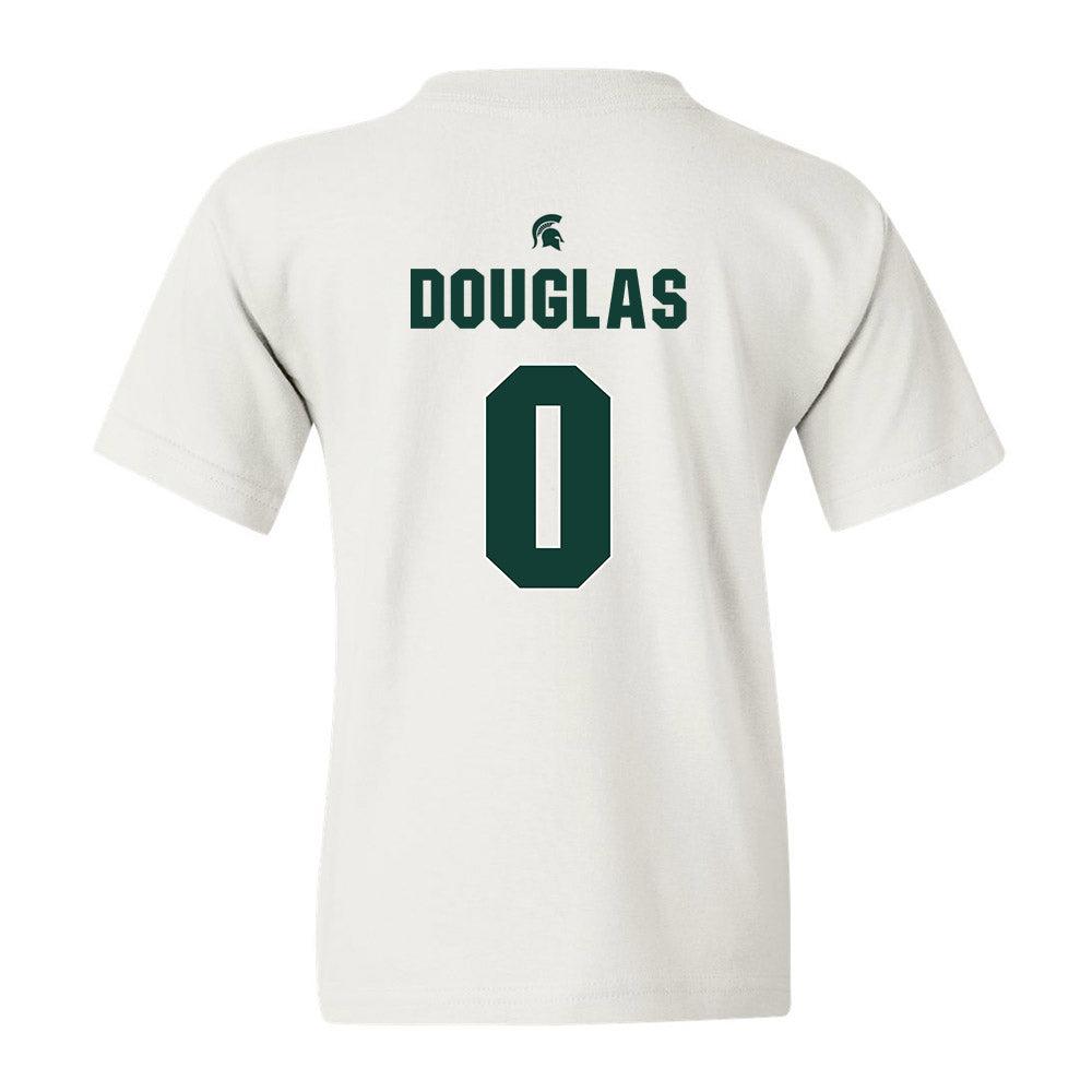 Michigan State - NCAA Women's Basketball : Sinai Douglas - Sports Shersey Youth T-Shirt