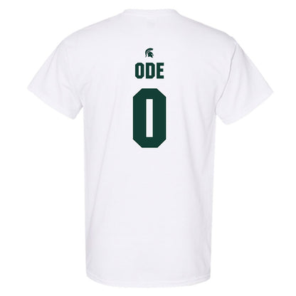 Michigan State - NCAA Women's Basketball : Jordan Ode - Sports Shersey T-Shirt-1