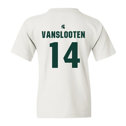 Michigan State - NCAA Women's Basketball : Grace VanSlooten - Sports Shersey Youth T-Shirt