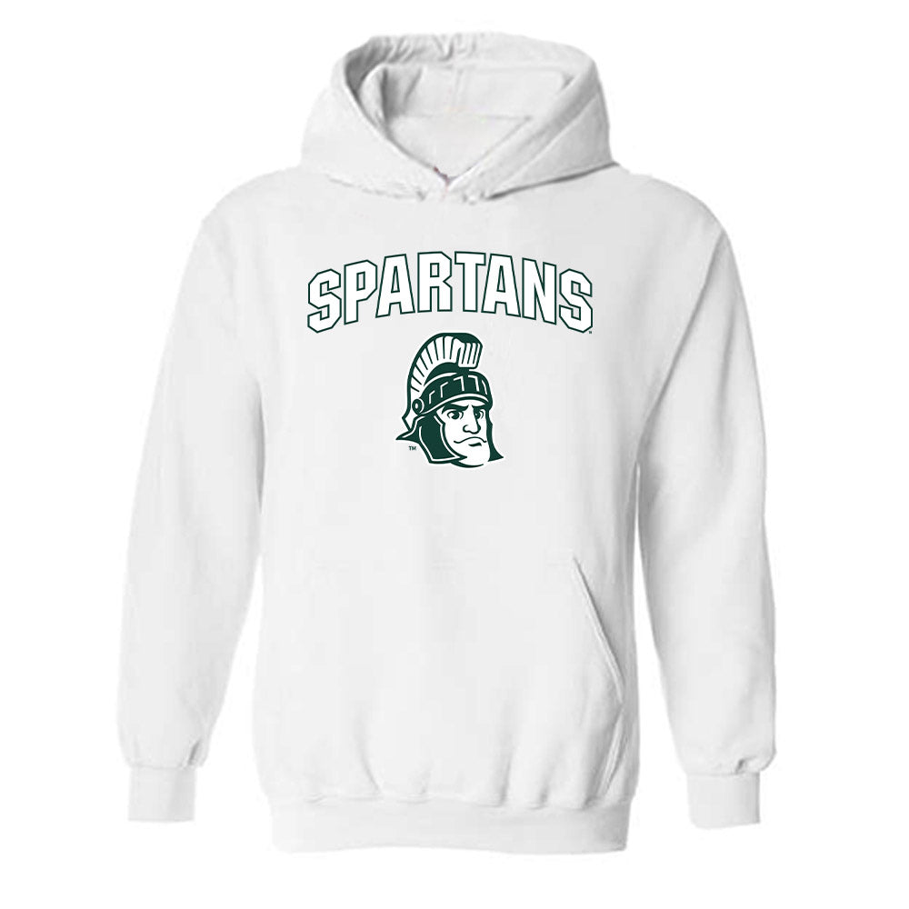 Michigan State - NCAA Women's Basketball : Marah Dykstra - Sports Shersey Hooded Sweatshirt-0