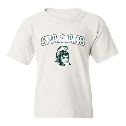 Michigan State - NCAA Men's Basketball : Jordan Scott - Sports Shersey Youth T-Shirt-0
