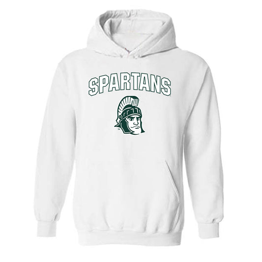 Michigan State - NCAA Men's Basketball : Brennan Walton - Sports Shersey Hooded Sweatshirt-0