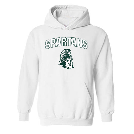 Michigan State - NCAA Men's Basketball : Szymon Zapala - Sports Shersey Hooded Sweatshirt