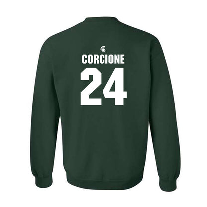 Michigan State - NCAA Women's Soccer : Cassidy Corcione - Generic Shersey Crewneck Sweatshirt