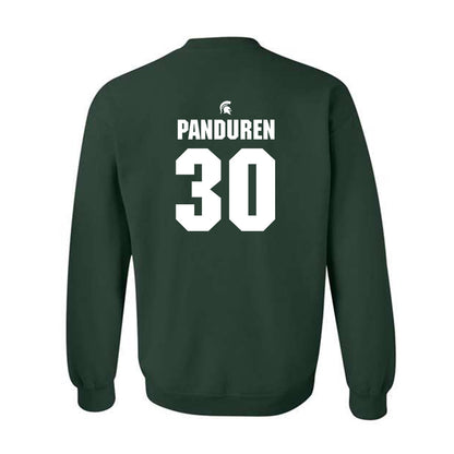 Michigan State - NCAA Women's Soccer : Ava Panduren - Generic Shersey Crewneck Sweatshirt