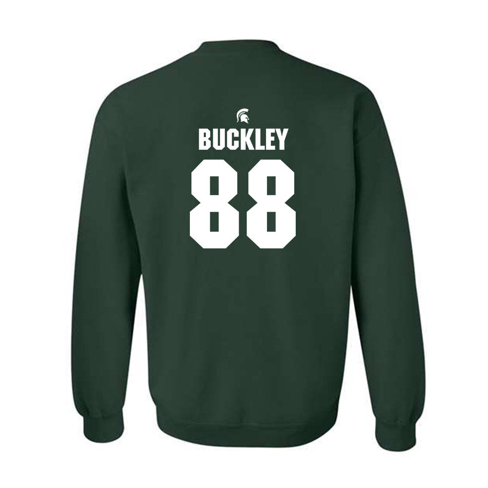 Michigan State - NCAA Football : Ruquan Buckley - Generic Shersey Crewneck Sweatshirt