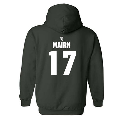 Michigan State - NCAA Women's Soccer : Allie Mairn - Generic Shersey Hooded Sweatshirt-1