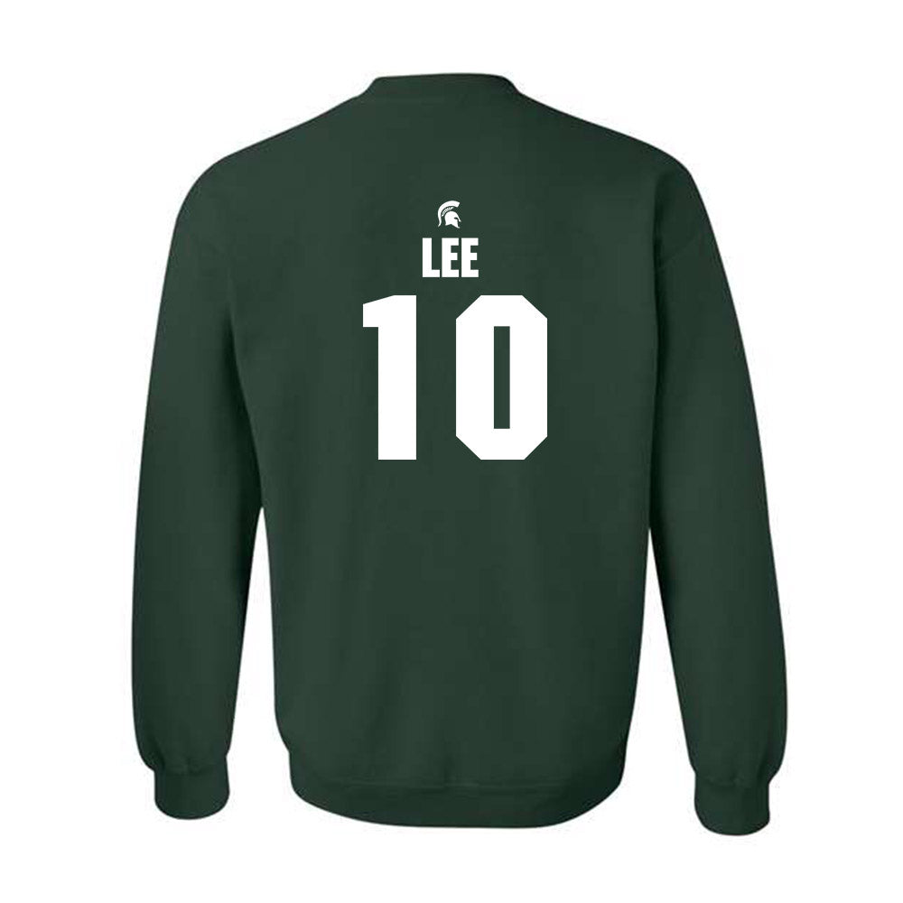 Michigan State - NCAA Softball : Macy Lee - Generic Shersey Crewneck Sweatshirt-1